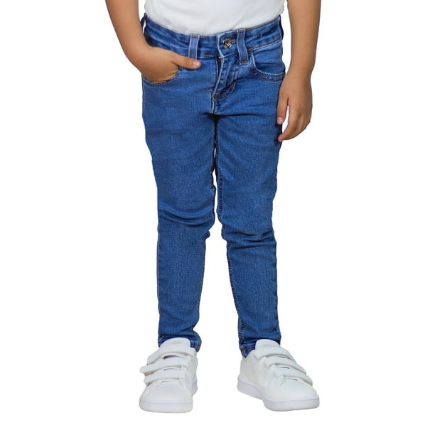 3 pack Jeans De Mezclilla Mchk Para Nina. Escolar Skinny 2 Azul claro 1 Azul Marino MCHK 3PACK 9006 Walmart en linea