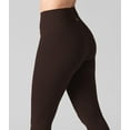 thumbnail image 5 of Nirlon NirLUX Womens Leggings - Womens High Waisted Yoga Pants For Gym & Yoga, Smooth Soft Leggings For Women (12 26", Coffee), 5 of 5