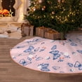 thumbnail image 5 of Sikiie Butterfly Nativity Christmas Tree Skirt, Jesus Christian Winter Holiday Tree Mat Decoration(30-48IN)36", 5 of 6