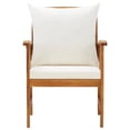 thumbnail image 2 of vidaXL Garden Chairs with Cushions 2 pcs Solid Acacia Wood, 2 of 5