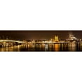thumbnail image 3 of Ronin 24x9 Black Modern Framed Museum Art Print Titled - Cologne Skyline, 3 of 5