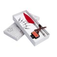 thumbnail image 1 of Retro QuillPen Set Dip Water Antique Calligraphy Writing Quill Pen Gift, 1 of 9