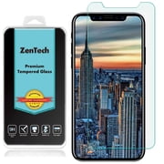 [3-Pack] iPhone XS SuperGuardZ Tempered Glass Screen Protector, 9H, Anti-Scratch, Anti-Bubble, Anti-Fingerprint