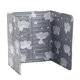 thumbnail image 1 of Placa de estufa de aceite plegable con pantalla de salpicadura, deflector de protección para freír de papel de aluminio de dibujos animados, tipo 5, gris blanco kenally HA006316-05, 1 of 6