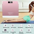 thumbnail image 1 of LCD Digital Weight Electronic Scale Square Electronic Body USB Charging Household Weight Scale Convenient Mini Custom Health Scale, 1 of 7