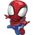 thumbnail image 3 of XL 29" Anagram Spidey and His Amazing Friends Super Shape Mylar Foil Balloon, 3 of 3