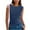 Navy, variant on Fanxing Khaki Womens Tank Tops M Loose Casual Summer Tops Crew Neck Basic Sleeveless Shirts Trendy 2025 （Women's S-L)