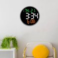 thumbnail image 2 of Xingzhi Wall Clock USB Powered Clock Digital Clock for Living Room Mixed Light, 2 of 8