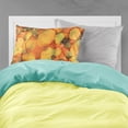 thumbnail image 2 of Carolines Treasures 8976PILLOWCASE Abstract in Orange & Greens Fabric Standard Pillowcase, 2 of 2