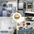 thumbnail image 5 of Adhesive Hooks Heavy Duty Waterproof in Shower Hooks for Hanging Loofah, Towels, Clothes, Robes for Bathroom Removable Adhesive Wall Hooks Door Hook Stainless Steel Stick on Hooks 4 Pcs (Gold), 5 of 14