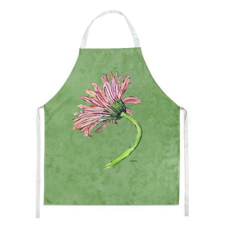 

Carolines Treasures 8853APRON Gerber Daisy Pink Apron Large multicolor