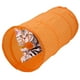 thumbnail image 5 of Tienda de campaña plegable con forma de túnel para gatos, juguete interactivo con forma de cama túnel (naranja), 5 of 10