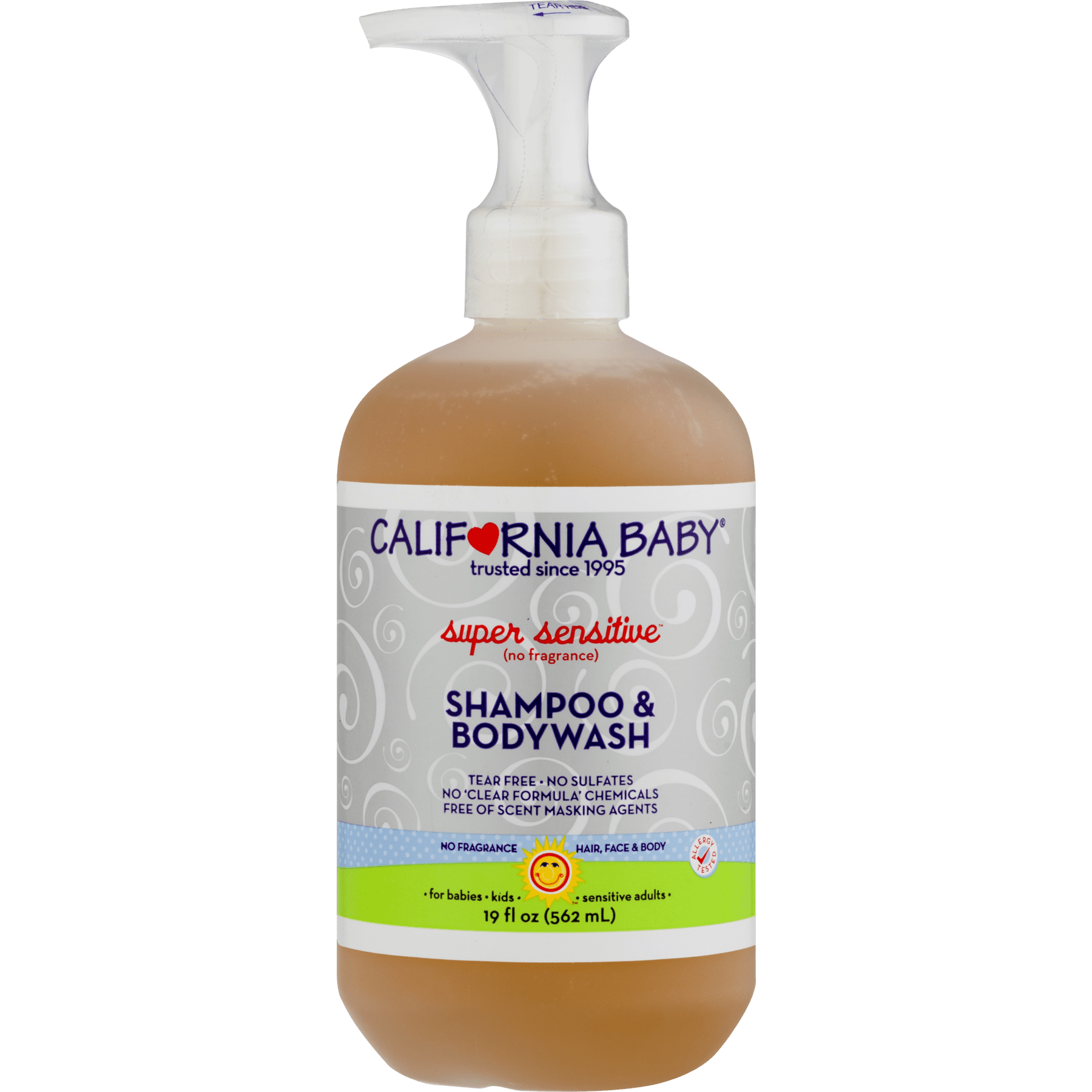 california baby super sensitive shampoo
