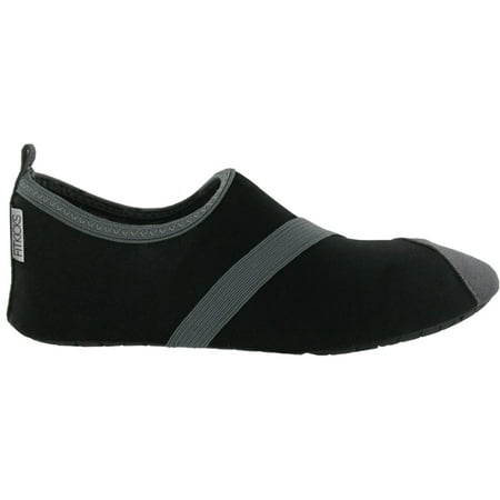 

FitKicks Women s Non-Slip Sole Active Footwear - XL - Black