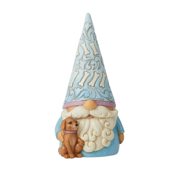 Enesco Jim Shore Heartwood Creek Gnome with Dog Figurine