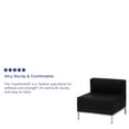 thumbnail image 4 of Flash Furniture HERCULES Imagination Series Contemporary Black LeatherSoft Middle Chair, 4 of 5