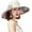 Beige, variant on Womens Summer Sun Hat Super Wide Brim Floral Beach Bucket Caps Reversible Foldable UV Protection Lady Hat Travel