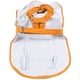thumbnail image 3 of Impermeable ajustable con capucha para perros, impermeable y reflectante, chaqueta impermeable para perros, ropa de lluvia para perros pequeños, medianos y grandes (M, naranja), 3 of 5