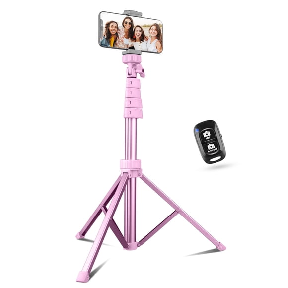 Trípode para teléfono y selfie stick Sensyne 62 con control remoto inalámbrico