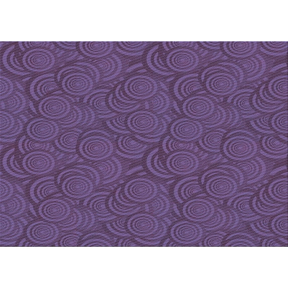 Ahgly Company Machine Washable Indoor Rectangle Transitional Purple Jam Purple Area Rugs, 5' x 7'
