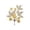 yellow, variant on Brooches for Women Leaf Anti-Gap Shirt Clip Decorative Brooch Pin for Blouses, No-Sew Button Covers and Modesty Clip for Women Yellow
