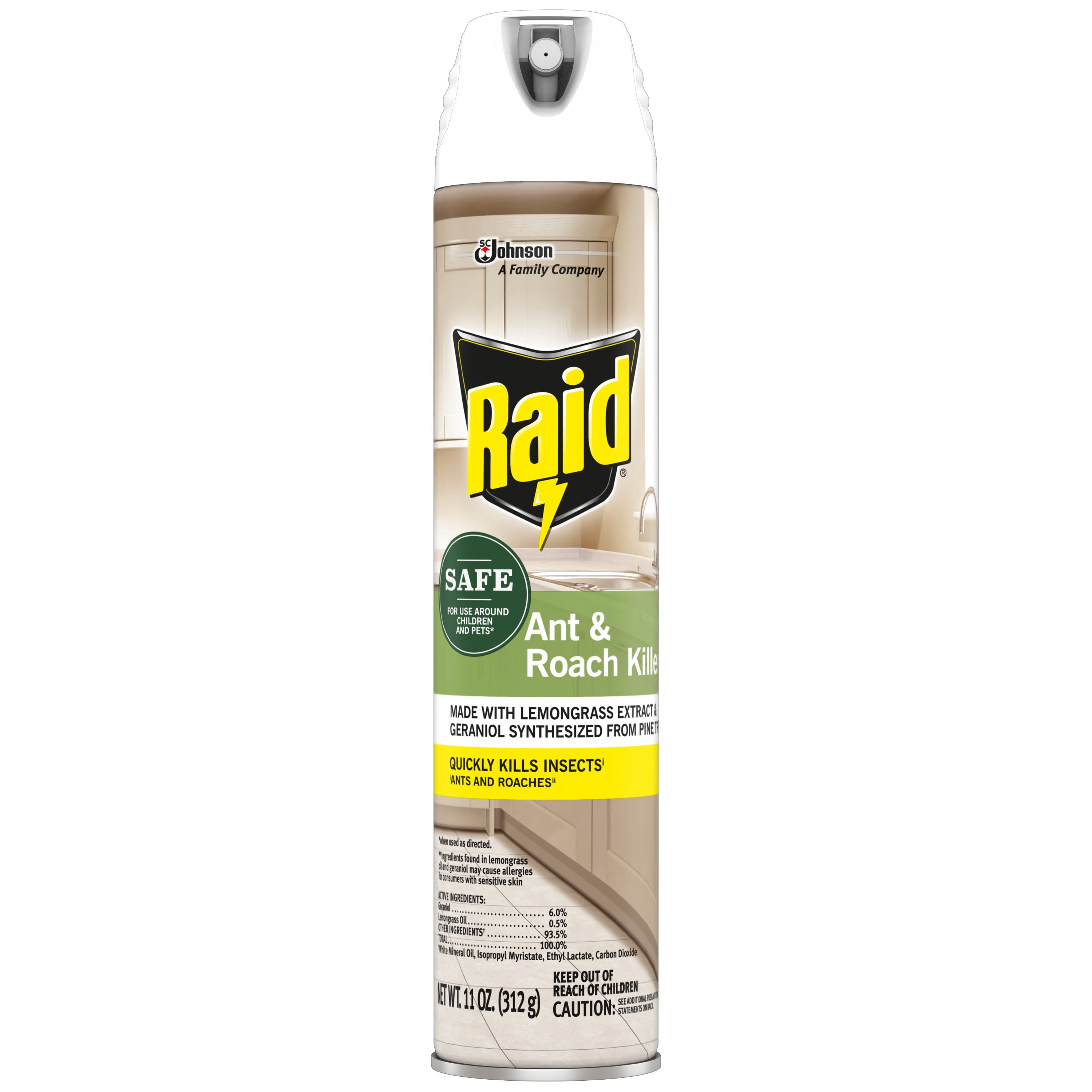 Raid Ant and Roach Killer, 11 OZ (Pack -3)