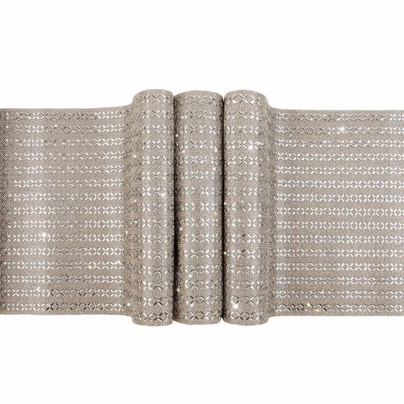 Madison Avenue Table Runner - Charcoal - 90