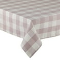 thumbnail image 2 of DII Dusty Lilac Buffalo Check Tablecloth, 2 of 3