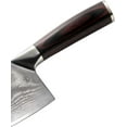 thumbnail image 3 of ZHEN A6P VG-10 Series 3-Layer Forged 7 in. Pakkawood Handle Vegetable Chopping Knife Cleaver, 3 of 4