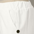thumbnail image 5 of SIYUDAN Women Pants Business Casual Pants For Women White Adult Baggy Pants Women Womens Loose Pants Elastic Pants For Women With Pockets Summer Pants For Women 2025, 5 of 6