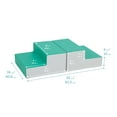 thumbnail image 2 of ECR4Kids SoftZone Junior Mix n' Match Step 360 Degree Climber, Beginner Playset, Emerald, 2-Pack, 2 of 9