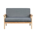 thumbnail image 2 of Maklaine Loveseat, Gray, 2 of 3