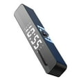 thumbnail image 3 of Barre de Son Bluetooth 5.0 Haut-Parleur à Réduction de Bruit Réveil Sans Fil Barre de Son Haut-Parleur à DEL Blanc avec Écran, 3 of 10