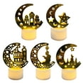 thumbnail image 1 of 5Pcs LED Eid Ramadan Candle Light Muslim Decor Ornament Muslim LED Candles Light Party Supplies, 1 of 8