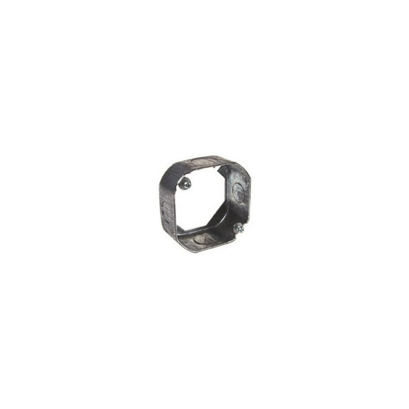 Raco 130 Octagon Extension Ring, Steel, 4 x 1.5-In. - Quantity 25