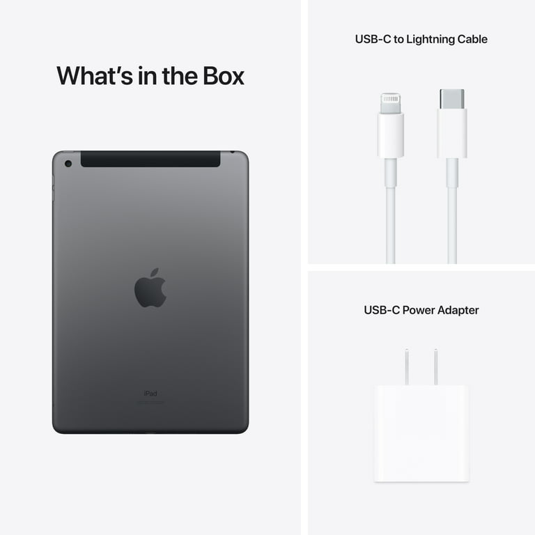 2020 Apple iPad 8th Generation (10.2-inch, Wi-Fi + Cellular, 32 GB) - Space  Gray (Renewed)