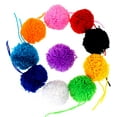 thumbnail image 3 of Dalrosia 10PCS Large Yarn Pom Poms-3 Inch Made to Order Acrylic Yarn Balls for Hats Or Party Decorations-DIY Craft Pompoms, 3 of 7