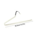 thumbnail image 3 of JingChun Pants Hangers for Women and Men - Open Ended Jeans Hanger for Closet Organization - Non Slip Trousers Hanger - Metal Clothes Hangers for Slacks & Blanket (3 Pack), 3 of 6