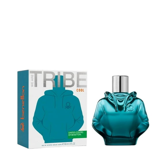 Benetton Men's We Are Tribe Cool EDT Spray 3.0 oz Fragrances 8433982025549