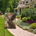 thumbnail image 2 of Wobogo Bald Eagle Cannon Garden Flag 28×40 Inch Double Sided For Outdoor Yard Decoration, 2 of 6