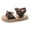 Brown, variant on Gubotare Toddler Sandals Cute Girls Soft Open Toe Princess Flat Shoes Summer Sandals(Toddler/Little Kid) Size 12.5 (Beige,Little Kids 12.5)