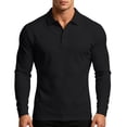 thumbnail image 3 of Bxsruta Mens Long Sleeve Activewear Shirt Moisture-Wicking Breathable Everyday Workout Top, 3 of 8