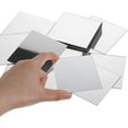 thumbnail image 3 of 2pcs Mirror Tiles Self Adhesive Small Square Mirror 4 Ihes Acrylic Square Mirrors Bathroom Mirrors Mini Size Definition Tiny Tiles for Crafts DIY Projects Supplies Home Wall Tables Kitchen Decor, 3 of 5