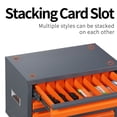 thumbnail image 4 of Tookss Drill Bit Organizer Case, Drill Bit Dispenser Cabinet With Labels, Widened Handles, 4 Drawers, Rust-proof Stackable 4-Drawer Drill Bit Dispenser For Alloy Steel Wood, 4 of 8
