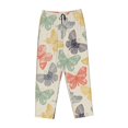 thumbnail image 4 of Balery Butterfly print Women's Pajama Pants,Ultra Lightweight Pjs,Lounge Pant-Small, 4 of 9