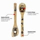 thumbnail image 2 of Halloween Bamboo Cooking Utensils, 5-Piece Eco-Friendly Spatula Set with Festive Design for Kitchen Use, 2 of 5