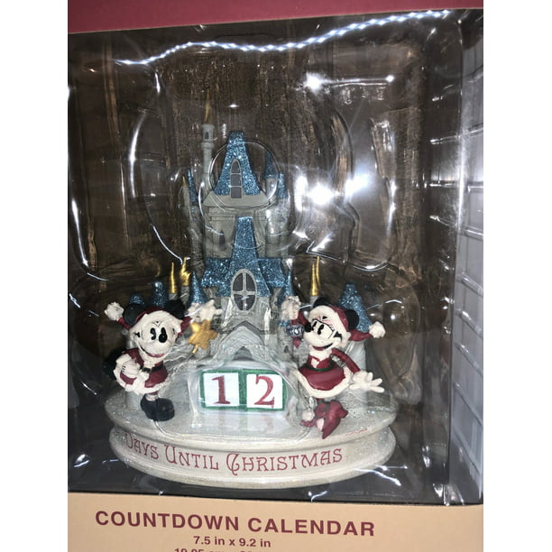 Disney Parks Mickey Minnie Mouse Castle Christmas Happy Holiday
