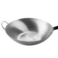 thumbnail image 6 of Baoblaze Nonstick Wok Cooking Pot Non Coating Wood Handle Non Stick Universal Wok Pan 32cm with ears, 6 of 8