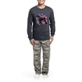 thumbnail image 5 of CafePress - Giantschnauzerpatriot - Men's Long Sleeve Charcoal Pajama Set, 5 of 7