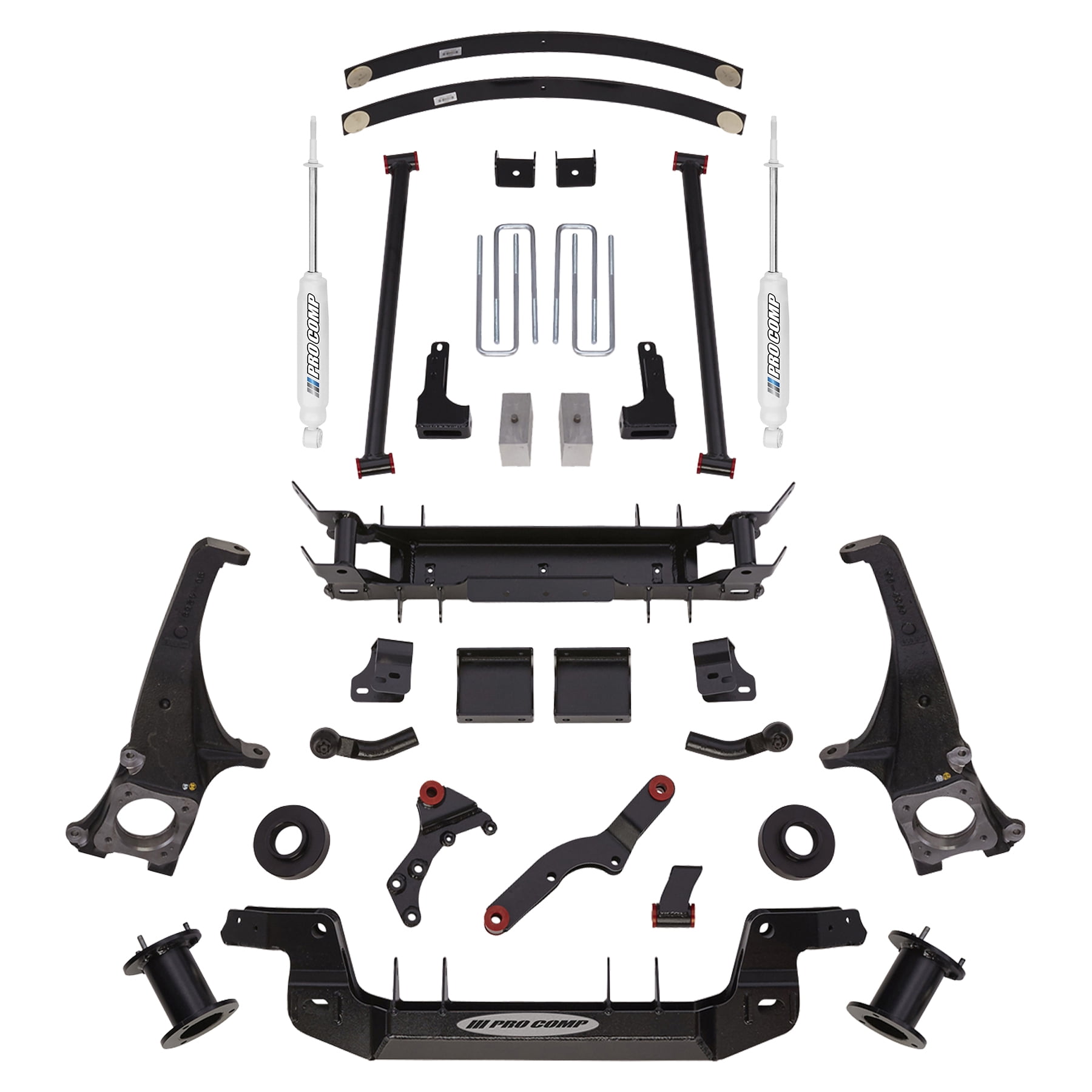 6 Inch Lift Kit with ES9000 Shocks Pro Comp Suspension Systems K5069B - Wal...